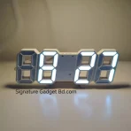 3D LED Digital Wall Clock