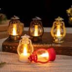 Mini Decorative LED Oil Lamp – Vintage Style Night Light for Home & Party Decoration