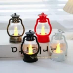 Mini Decorative LED Oil Lamp – Vintage Style Night Light for Home & Party Decoration